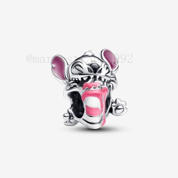 Pandora Stitch Birthday Cake Charm - Picture 1 of 10